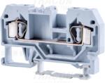 Tracon Fázisvezető ipari sorozatkapocs, rugós, sínre, szürke 800V 32A 0.08-4 mm2 2P (TSKC4)