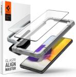 Spigen Folie protectie Spigen ALM Glass FC compatibila cu Samsung Galaxy A52 4G/5G si Galaxy A52s 5G Black (AGL02821)