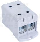 Tracon Főáramköri leágazó kapocs, felületre szerelhető, szürke 35-240mm2, max. 1000VAC/1500VDC, max. 425A (FLEAL-240/2)