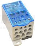 Tracon Fővezetéki leágazó sorkapocs nyitható fedéllel 1×120(95)mm2/5×25(16), 4×16(10), 2×35(25)mm2, 1000VAC/DC, 250A (FLSO120)