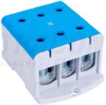 Tracon Főáramköri leágazó kapocs, felületre szerelhető, kék 35-240mm2, max. 1000VAC/1500VDC, max. 425A (FLEAL-240/3K)
