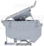 Tracon Biztosítós ipari sorozatkapocs, csavaros, sínre, szürke 800V 6.3A 0.5-6 mm2 (TSKA4B)