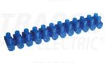 Tracon Flexibilis sorozatkapocs, U profil, 12 tag, kék 10mm2, 450VAC, 50A, PE (SK15A-U)
