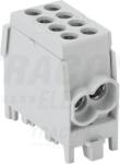 Tracon Főáramköri leágazó kapocs, sínre szerelhető, szürke 2.5-25mm2, max. 1000VAC/DC, max. 101A (FLECU-25-25-2)