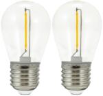 Polux KÉSZLET 2x LED Izzó PARTY E27/0, 3W/36V 322234 (SA1804)