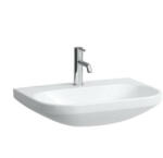 Laufen Lua kerámia mosdó 65x46 cm egy csaplyukkal, túlfolyó nélkül, fehér H8110860001561 (H8110860001561)