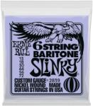 Ernie Ball P02839 - Slinkt 6-Strings W/Small Ball end Baritone Guitar strings 13-72 Gauge - U490U