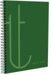  Caiet cu spira, Trendy Green, A4, dictando, 80 file (CI780033)