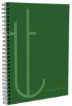  Caiet cu spira, Trendy Green, A5, matematica, 80 file (CI780030)
