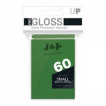 Ultra PRO Small Sleeves GLOSSY, fényes 62x89mm kártyavédő fólia "bugyi" csomag (60db/csomag) - zöld