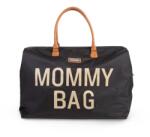 Childhome - pelenkázó táska Mommy Bag Nagy Fekete Arany