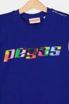 PEGAS Tricou Logo Multicolor Copii Royal Blue-6 (ps2122-01-2-lmr-6)