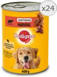 PEDIGREE konzerv marhával aszpikban, 24x400g