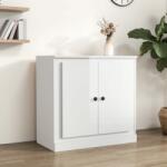 vidaXL Servantă, alb extralucios, 70x35, 5x67, 5 cm, lemn prelucrat (816186) Comoda