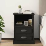 vidaXL Noptiere, negru, 43x36x60 cm (816330)