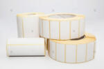 LabelLife Rola etichete autoadezive semilucioase 75x150 mm, adeziv permanent, 350 etichete rola (ER07R75X150CA)