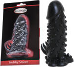 Malesation Nubby Sleeve Black Inel pentru penis