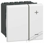 Legrand 078407 Program Mosaic 2 vezetékes 400W 2 modulos fehér univerzális fényerőszabályzó