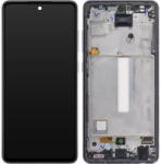 Samsung Piese si componente Display cu Touchscreen Samsung Galaxy A52 5G A526 / A52 A525, cu Rama, Negru, Service Pack GH82-25524A (GH82-25602A)