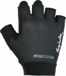 Spiuk Helios Short Gloves Black S Kesztyű kerékpározáshoz