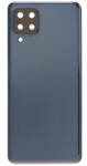 Samsung M325 Galaxy M32 akkufedél (hátlap) kamera lencsével és ragasztóval, fekete (gyári)