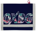 Oxy Bag sötétkék / színes levélmintás textil pénztárca 7-95219