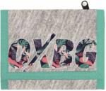 Oxy Bag szürke / zöld textil pénztárca 7-95819