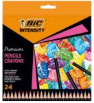 BIC Creioane Colorate 24 Culori Bic Intensity Premium 653207 (9678231)