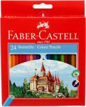 Faber-Castell Creioane colorate 24 culori Faber Castell eco 120124 (CRECOFBC24)