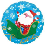 Amscan Santa Claus, Télapó fólia lufi 43 cm (DPA4010975)