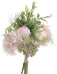 Inart - Grecia Buchet Pink Flowers 38 cm (3-85-505-0060)