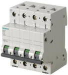 Siemens 5SL6608-7 kismegszakító 3P+N, 8A, C karakterisztika, 6 kA (Siemens 5SL66087) (5SL66087)
