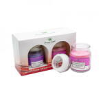 AROMALAND Set 2 lumanari parfumate, Lavanda&Floare de livada, 20h