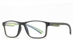 Techsuit Ochelari de Calculator - Techsuit Reflex TR90 (F2388) - Sand Black / Green (KF236905) - Technodepo Ochelari de citit