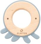 Olmitos Jucarie dentitie din lemn si silicon Olmitos octopus (OLM0344)