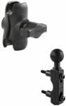 RAM Mounts Ansamblu RAM Mounts ansamblu pentru montare cu știft de 1" cu braț scurt de motocicletă pentru priza manetei de frână/ambreiaj, plastic de înaltă rezistență, ansamblu RAP-B-309-XAU (RAP-B-309-XAU)