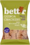 bett'r bio vegán gluténmentes quinoa kréker bazsalikom&paradicsom 100 g - menteskereso