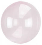 Amscan Áttetsző Crystal Gömb Light Pink Fólia lufi 45 cm (DPA8284911)
