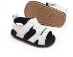 Superbebeshoes Sandale albe pentru baietei - Kamy