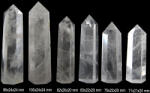  Obelisc Cuart Alb Cristal Natural 1 Varf - 71-100 x 20-24 x 20-24 mm - 1 Buc
