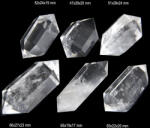  Obelisc Cuart Alb Cristal Natural - 1 Varfuri - 47-66 x 19-28 x 17-24 mm - 1 Buc
