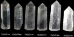  Obelisc Cuart Alb Cristal Natural 1 Varf - 59-71 x 20-22 x 19-21 mm - 1 Buc