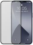 Baseus 2x 0, 25 mm frosted kijelzővédő üvegfólia iPhone 12 Pro MAX fekete (SGAPIPH67N-KM01)