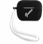 GUESS Vintage Silicone GUACAPLSVSBW AirPods Pro 1/2 tok fekete
