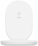 Belkin BoostCharge 15W Wireless Charging Stand + QC 3.0 24W Wall Charger White (WIB002vfWH) mobiltelefon fali vezeték nélküli QI indukciós töltő
