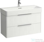 Laufen Base 93x39 cm-es 2 fiókos alsószekrény H810287 mosdóhoz, fényes fehér H4024121102611 (H4024121102611)