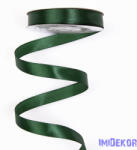  Szatén szalag 12 mm x 22.86 m - Sötétzöld