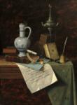 Grafika - Puzzle William Michael Harnett: My Gems, 1888 - 2 000 piese Puzzle