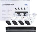 PNI Kit supraveghere video AHD PNI House PTZ1300 Full HD - NVR si 4 camere exterior 2MP full HD 1080P (PNI-PTZ1300) - eldaselectric