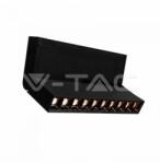 V-TAC 10 x 2W Corp LED SMD Magnetic Sina Negru IP20 24V 4000K (7965)